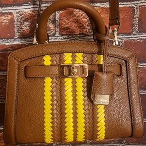 Michael Kors Karson XS Satchel Lugg/Citrus ~ NWT
